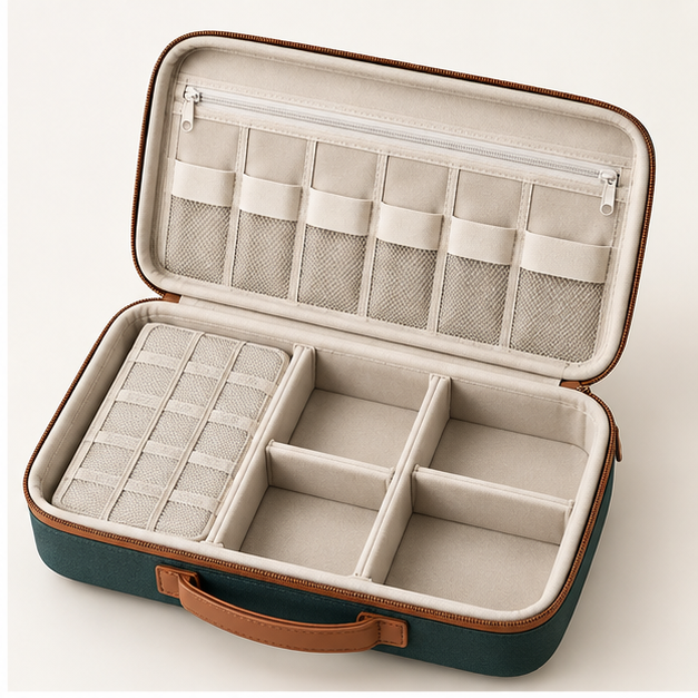 TechCase — Organizador de Accesorios Electrónicos